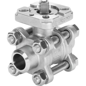 VZBA-11/2"-WW-63-T-22-F0507-V# (1686697) BALL VALVE