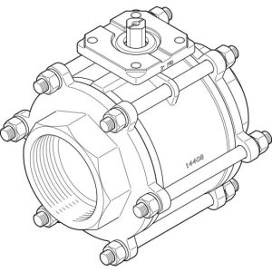 VZBA-4"-GG-63-T-22-F10-V4V4T (1686654) BALL VALVE